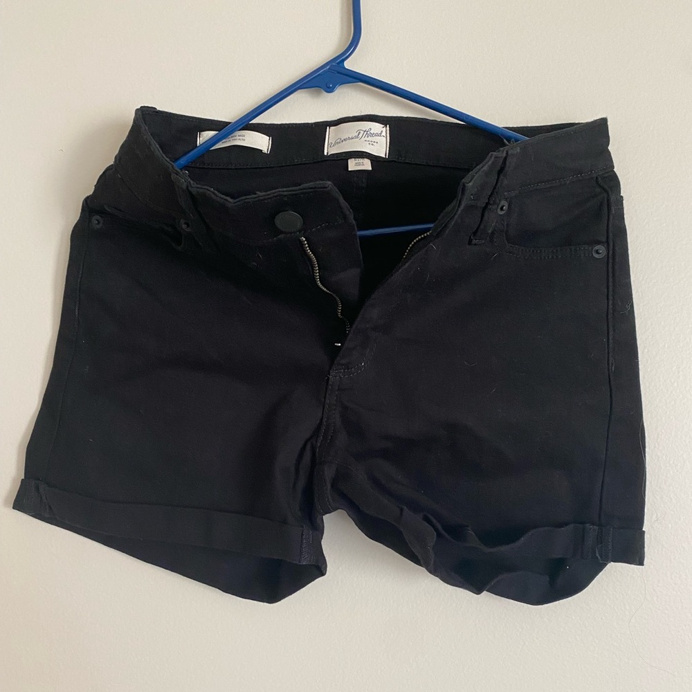 Womens Black Shorts